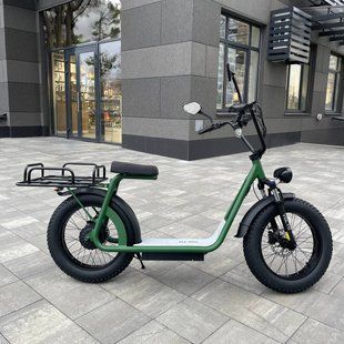 Электросамокат VOLTO Cruise 20" 1000W 19Ah NFC Зелёный с багажником 128128 фото