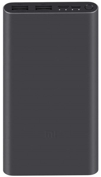 УМБ Xiaomi Mi Power Bank 3 10000 mAh 22.5W USB-C PLM12ZM Black (VXN4253CN) 07887 фото