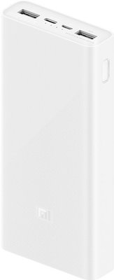 УМБ Xiaomi Mi Power Bank 3 20000 mAh USB-C 18W PLM18ZM White (VXN4258CN) 735105 фото