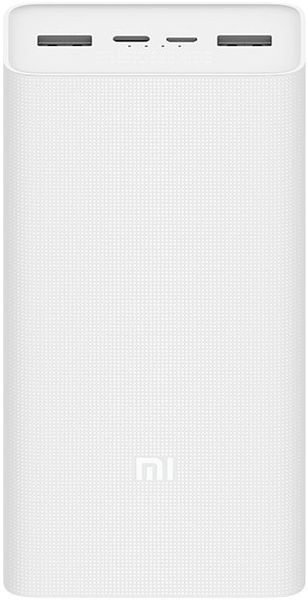 УМБ Xiaomi Mi Power Bank 3 30000 mAh USB-C 18W Fast Charge PB3018ZM White (VXN4307CN) 07894 фото