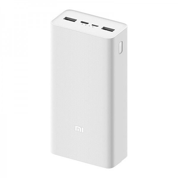 УМБ Xiaomi Mi Power Bank 3 30000 mAh USB-C 18W Fast Charge PB3018ZM White (VXN4307CN) 07894 фото