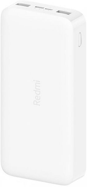 УМБ Xiaomi Redmi Fast Charge Power Bank 20000mAh 18W USB-C PB200LZM White 07891 фото