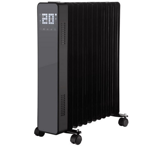 Масляний обігрівач SUNTECH Loft TI-1100В 2500W | 11 секцій, чорний 14171 фото