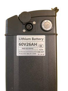 Акумуляторна батарея Li-ion 60V 26Ah для електровелосипеда  18453 фото